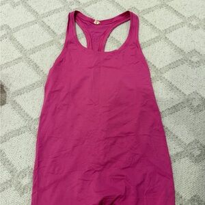 lululemon athletica Hot Pink Racerback Tank Top